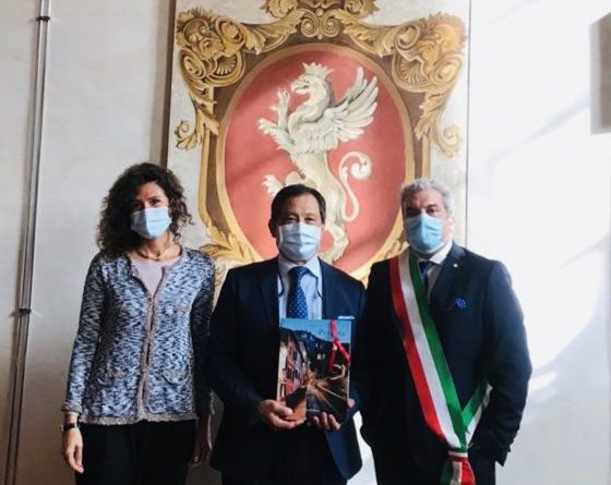 Perugia, l’ambasciatore di Taiwan in Italia in visita a Perugia