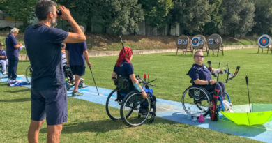 La Nazionale giovanile Paralimpica all’Archery Training Center di Terni