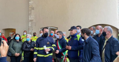 Narni, premiati carabinieri e volontari Prociv-Arci per sventato suicidio