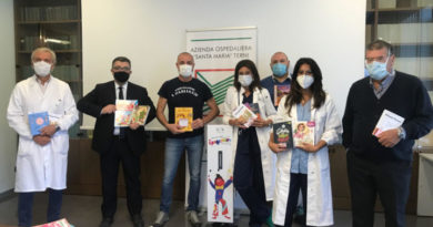 Ospedale di Terni, pluridonazione dell’associazione I Pagliacci per la Pediatria e non solo