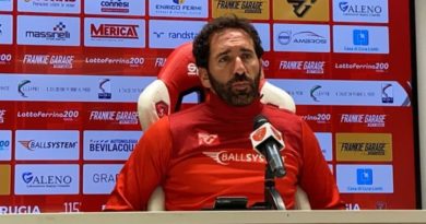 Perugia Calcio, le parole del tecnico biancorosso Fabio Caserta
