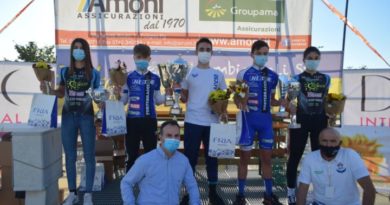 Ciclismo, a Foligno successo per il tipo pista