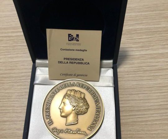 Perugia, conferimento medaglia presidente Repubblica a premio Clara Sereni